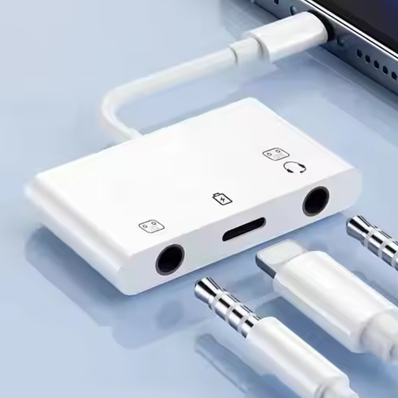 아이폰 이어폰 마이크 듀얼 젠더 라이트닝8핀 핀잭