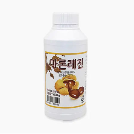 선인 마론 레진600g 천연색소 밤맛 디저트
