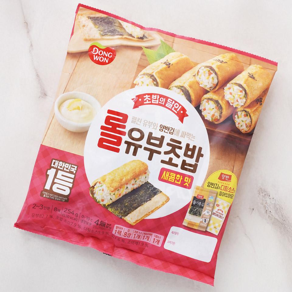 메가마트 동원 롤유부초밥(새콤한맛) 254g - 상세 이미지 2