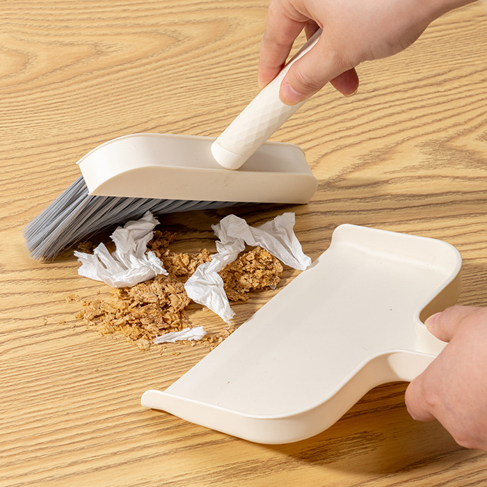 테이블 미니 핸즈 빗자루+쓰레받기, 1세트 - 상세 이미지 5