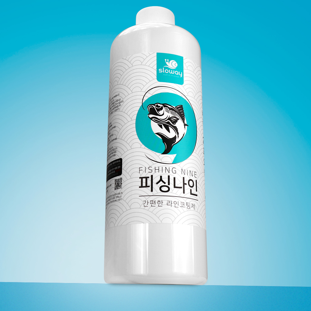 피싱나인 낚시대 도구 낚시줄 광택제 관리제 라인코팅제 900ml - 상품 이미지