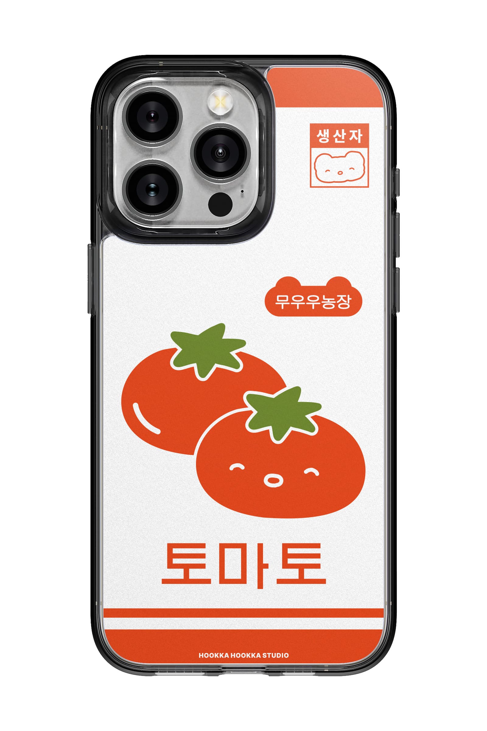 후카후카 무우우 농장 토마토 띠부띠부스킨 갤럭시/아이폰 케이스 부착용스킨 VC356 - 상세 이미지 3