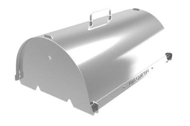 밥캠핑 밥오븐 치킨 비어캔 훈제 덮개 바베큐 뚜껑