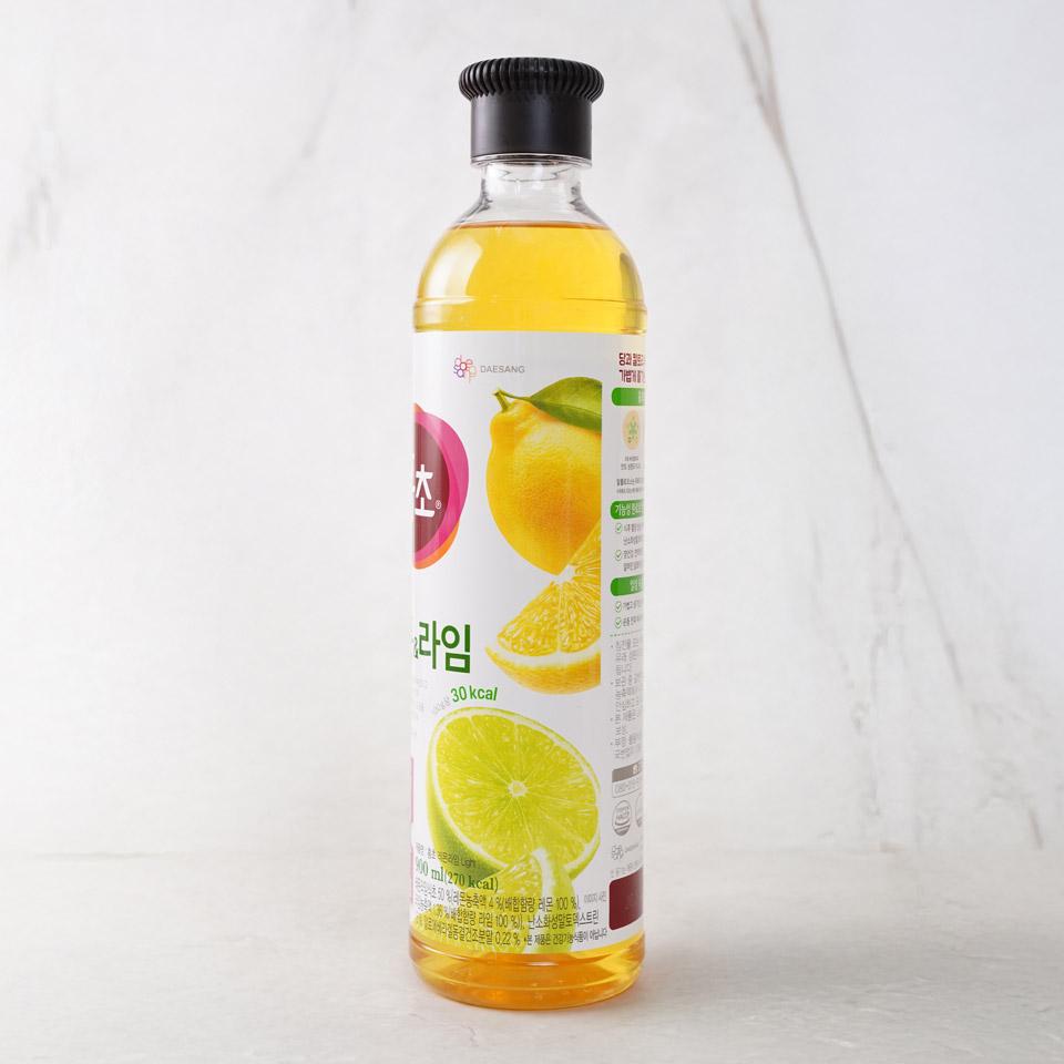 메가마트 대상 청정원 저당 홍초레몬라임 900ml - 상세 이미지 2