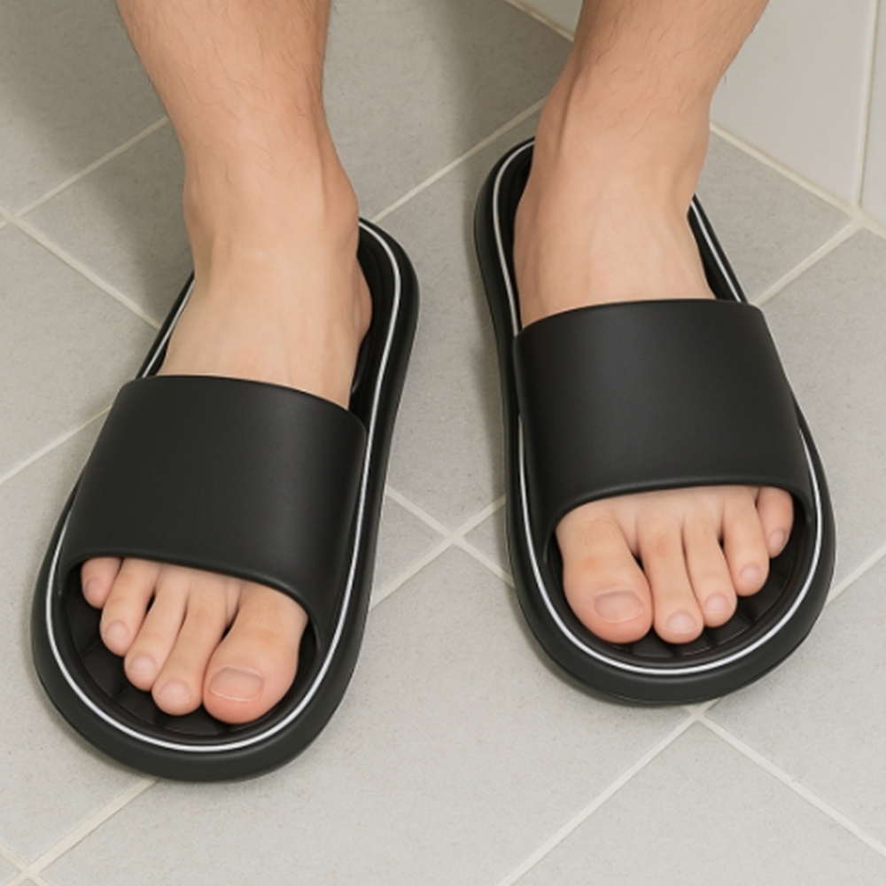 남성 욕실실내화 EVA 물빠짐 슬리퍼 논슬립 쿠션 화장실화