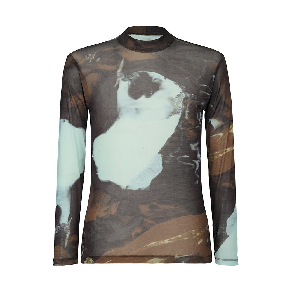 옴므플리세 티셔츠 AGATE SHEER 긴팔 HP53JK325 - 상세 이미지 4