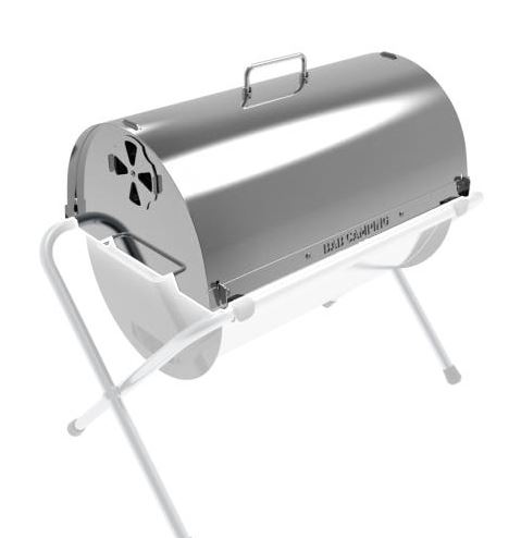 밥캠핑 밥오븐 치킨 비어캔 훈제 덮개 바베큐 뚜껑