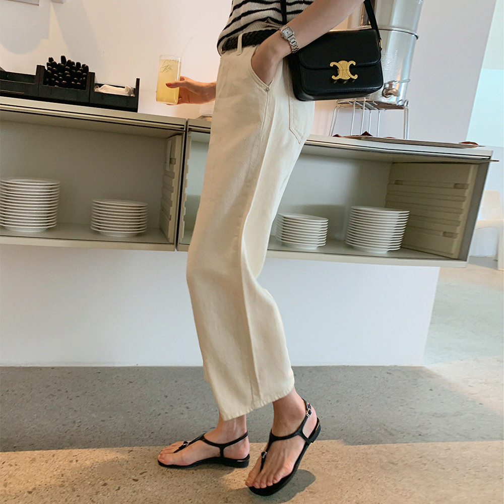 플레피 코튼 팬츠 - 상세 이미지 2