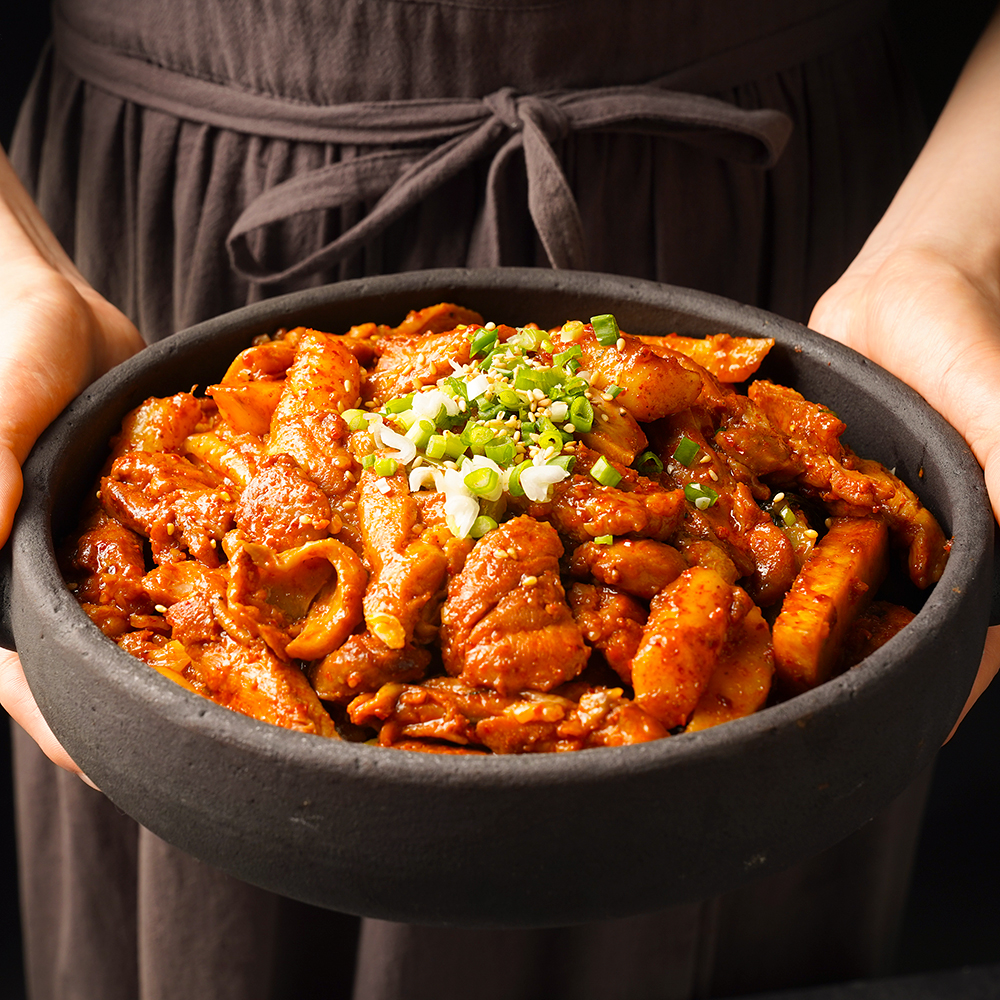 국내산 춘천닭갈비 1kg 푸짐한 4종류 닭다리살 닭갈비 캠핑음식 밀키트 - 상세 이미지 3