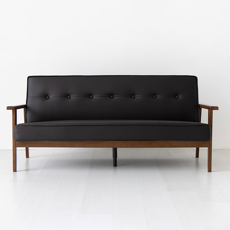 TARDO 3인소파 YN1223P N형 블랙브라운 8075.8284