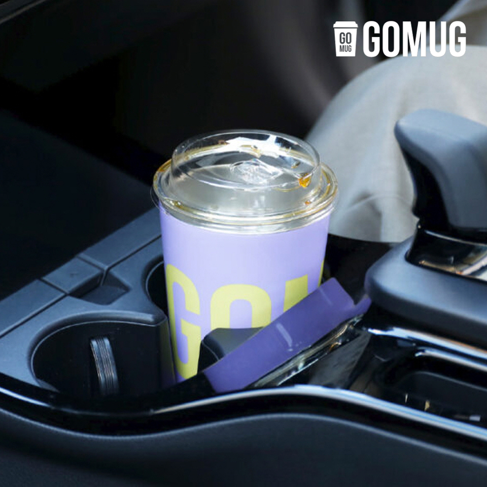 [정식수입] GOMUG 고머그 네온 보냉 컵홀더 차량용 냉온 자동차 뚜껑 컵홀더