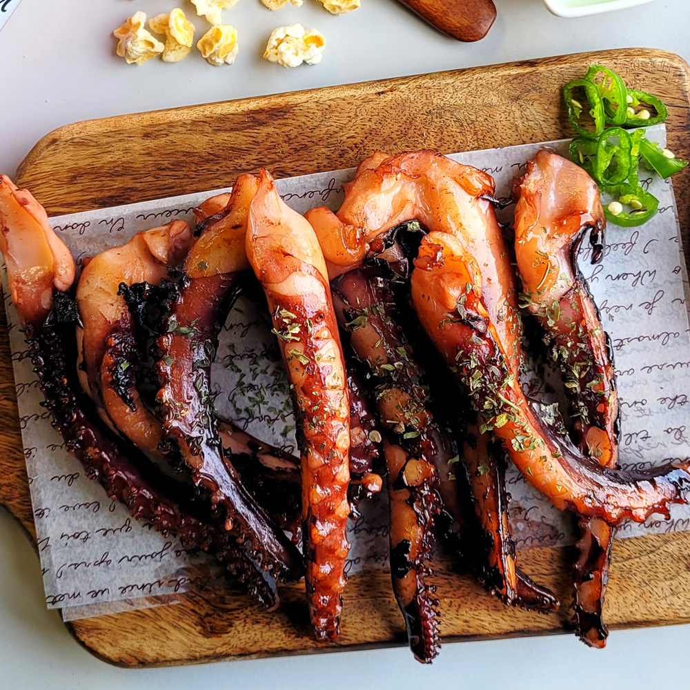 순돌이네 국내가공 통족 앵치 소 가문어 오징어다리 500g 이미지 4