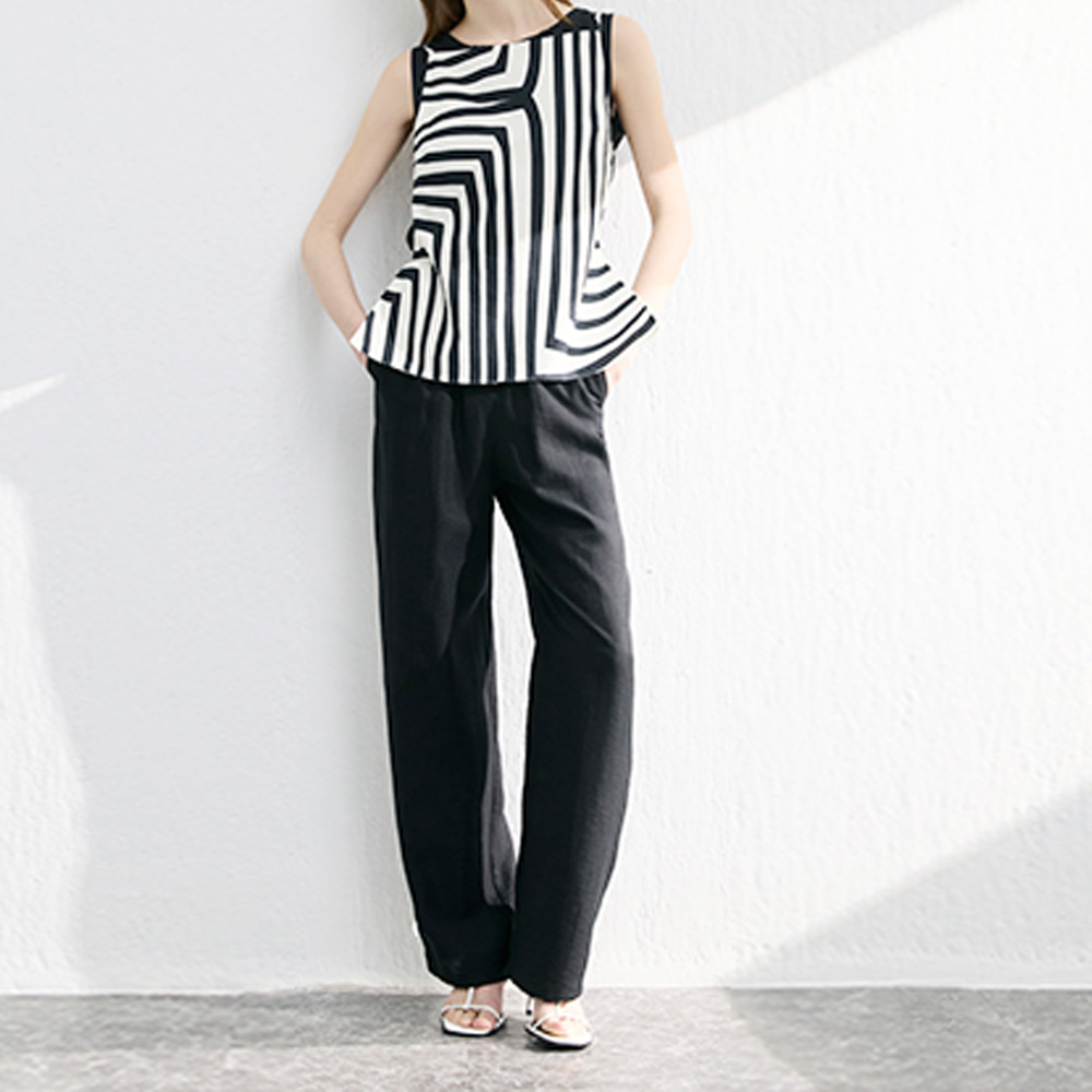 프렌치린넨 팬츠 4종 세트 - 상세 이미지 3