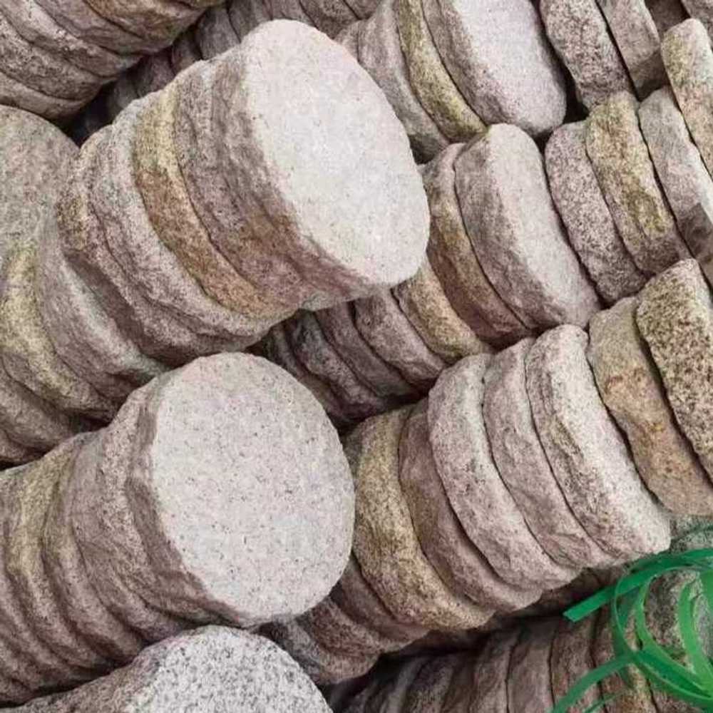 대형 돌화분 분갈이 석재 인테리어 분재 야외 마당 50cm - 상품 이미지