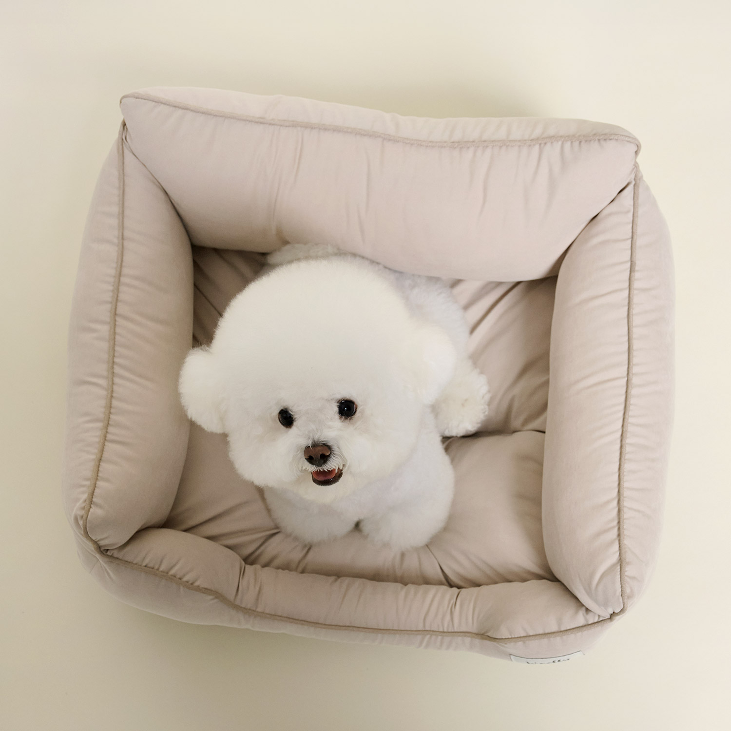 울리 베이직 사각 강아지 애착 방석 고양이 쿠션 S