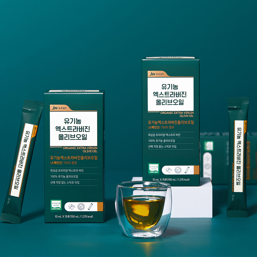 [쇼핑백증정] JW중외제약 100% 유기농 스페인 엑스트라버진 올리브유 스틱 올리브오일 150ml, 3개 - 상세 이미지 2