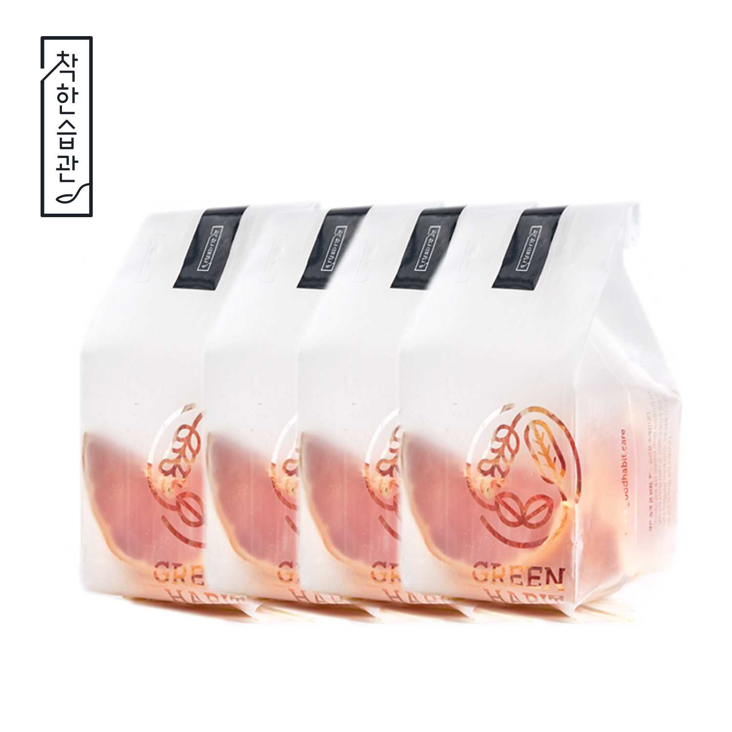 착한습관 건조 과일 말린 과일칩 자몽 건 과일 25g, 4개 - 상품 이미지