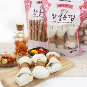 헬로도기 참좋은 강아지양치껌 덴탈껌 이갈이간식 실타래우유껌S, 18개입,... 솔직 후기 | 실제 사용자 리뷰 총정리 - 상품 이미지 2