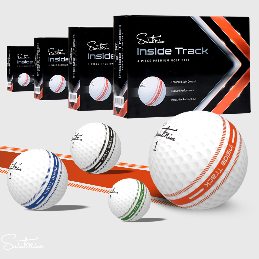 (4다즌 48구)세인트나인 인사이드 트랙 3피스 골프공