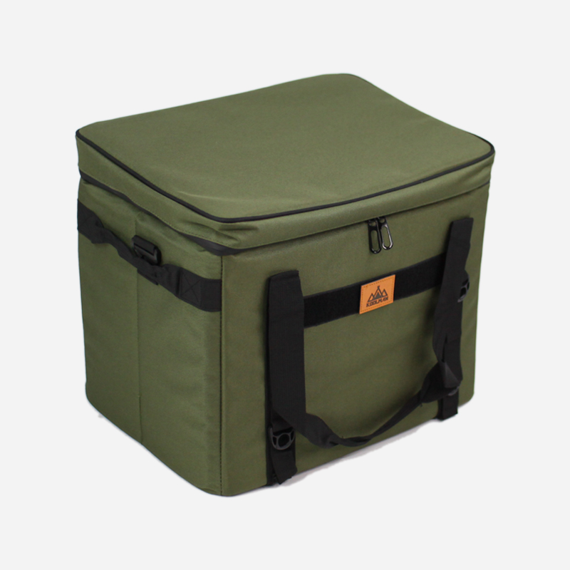 KOOLMAN 쿨맨 캠핑 보냉가방 아이스쿨러백 대용량 40L, 올리브그린