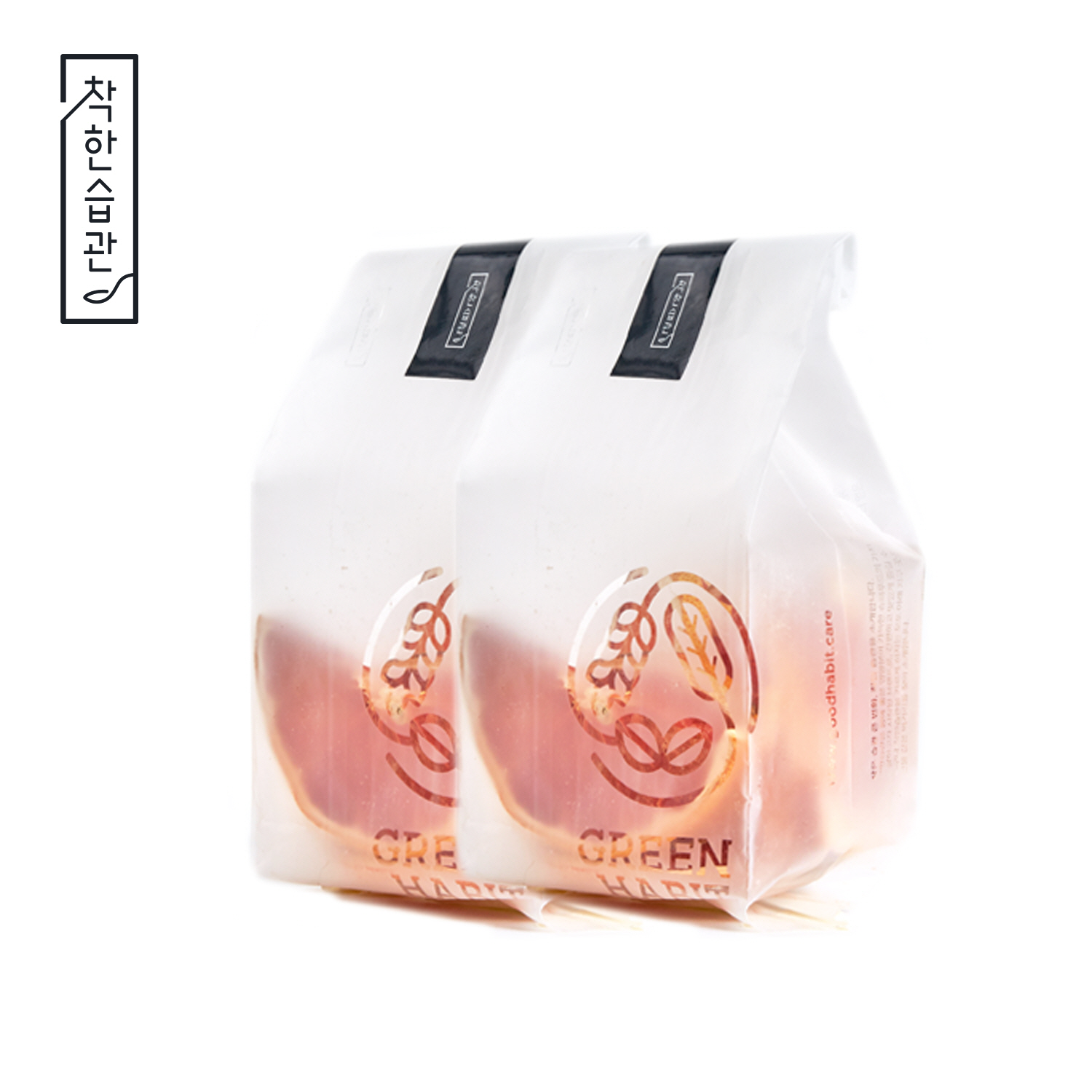 착한습관 건조 과일 말린 과일칩 자몽 건 과일 25g, 2개 - 상품 이미지