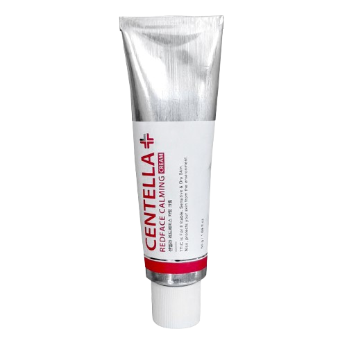 세븐틱 센텔라 레드페이스 카밍 크림 50g / 얼굴 붉은기 민감성 피부 진정 베타글루칸 히루딘 인삼 스쿠알란 스쿠알렌 알지닌 알란토인 - 상품 이미지