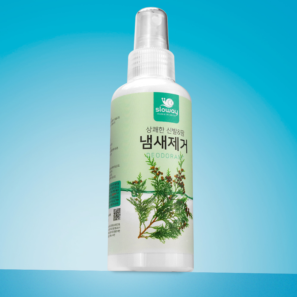슬로웨이 신발 운동화 구두 탈취제 방향제 냄새제거제 150ml - 상품 이미지