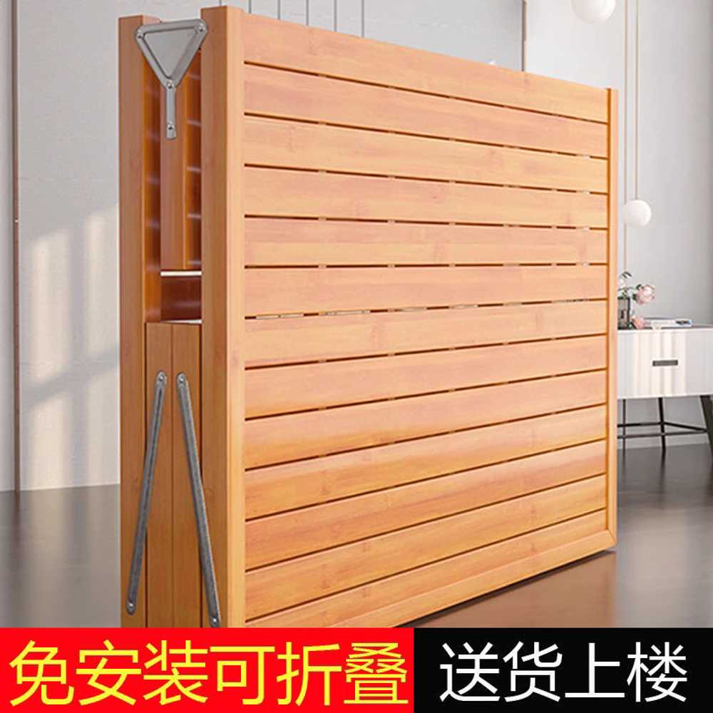 대나무 평상 접이식 대청마루 조립 방부목 옥상 침대 60cm - 상세 이미지 5