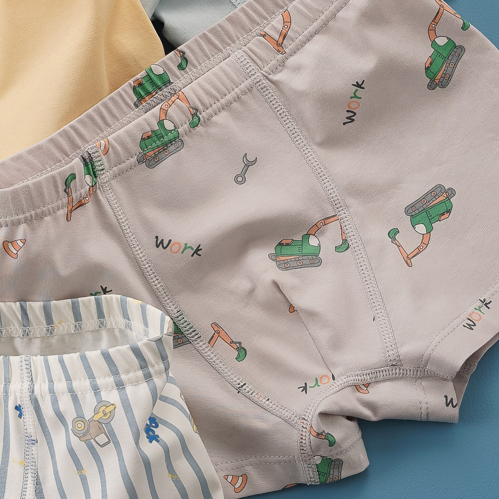 [빌도르] 덤프덤프 5매 남아 드로즈 사각 아동 키즈 어린이 팬티 세트