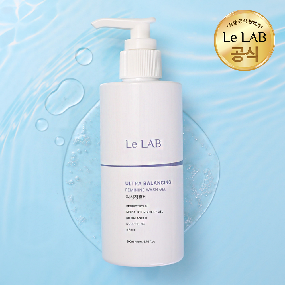 르랩 미산성 여성청결제 산부인과 저자극 유산균 Y존케어 젤타입 200ml - 메인 이미지