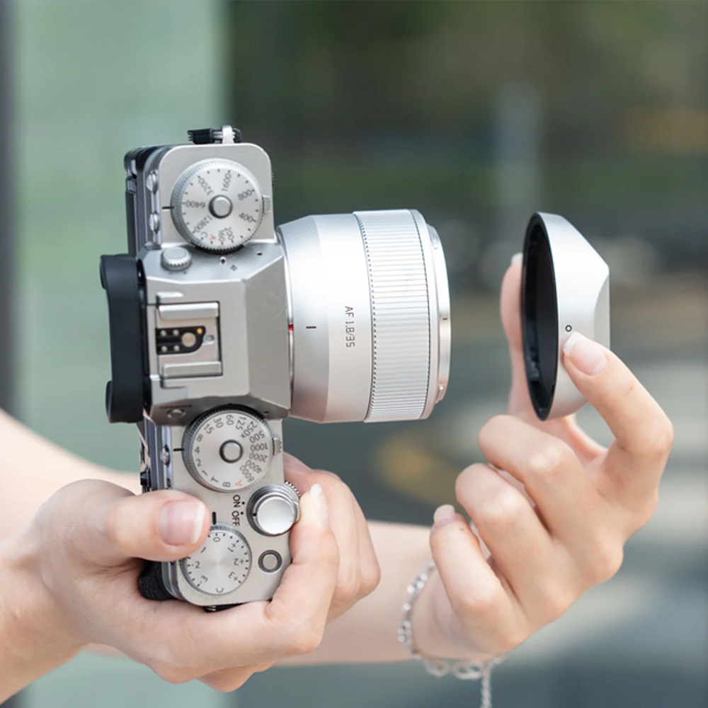 티티아티산 AF 35mm F1.8 II 후지 X마운트 APS-C 렌즈 실버 이미지 6