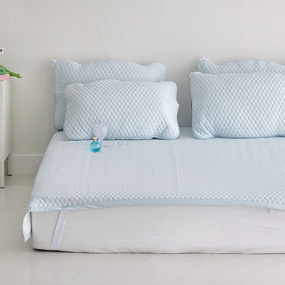 아르떼베딩 듀라론 시원한 여름 이불 매트리스 냉감 쿨링 고정밴드 침대패드 SS