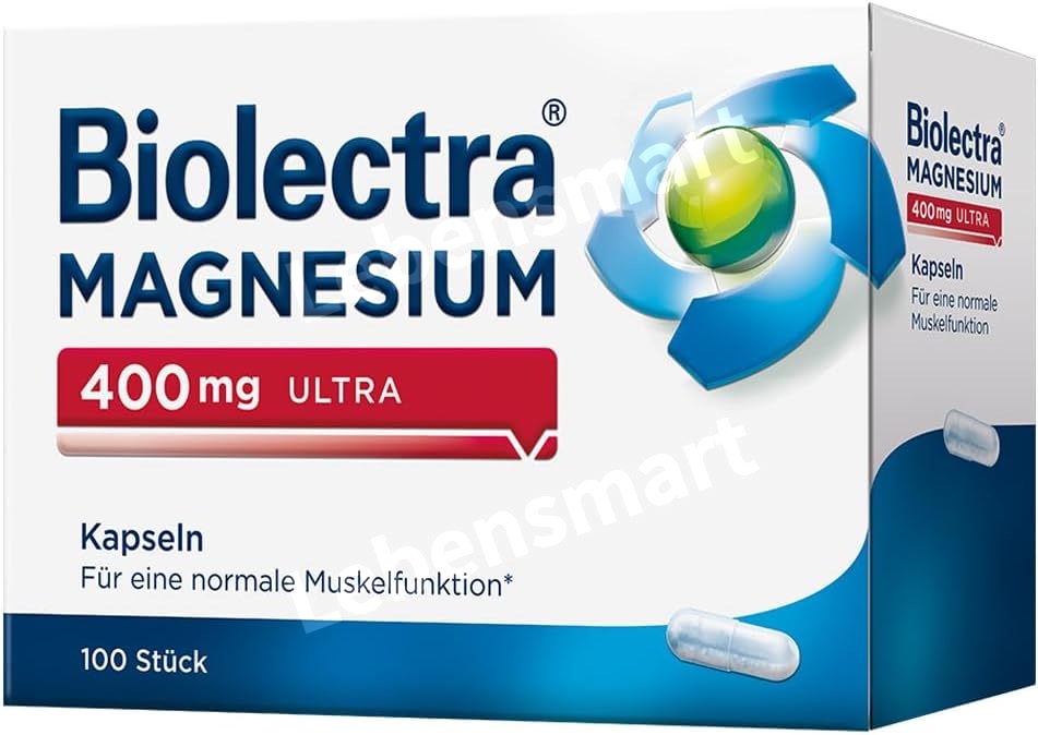 바이오렉트라 마그네슘 고용량 400mg 울트라 100캡슐 100개(1팩) - 상품 이미지