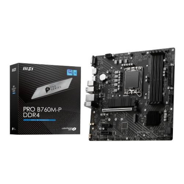 MSI PRO B760M-P 인텔 메인보드 DDR4