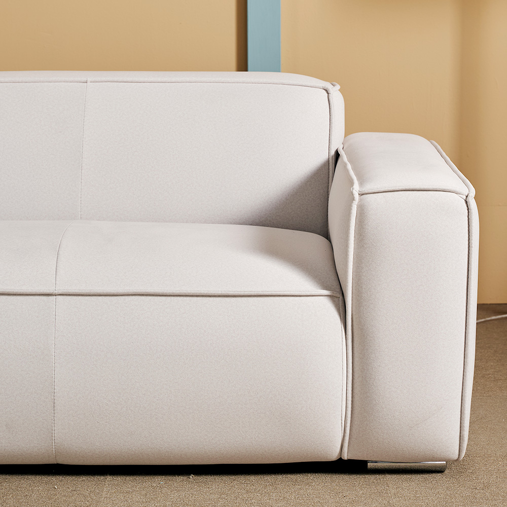 (남유럽풍) 보루네오 레노 기능성 이지클린 아쿠아텍스 패브릭 쇼파 오프 화이트, 3인용