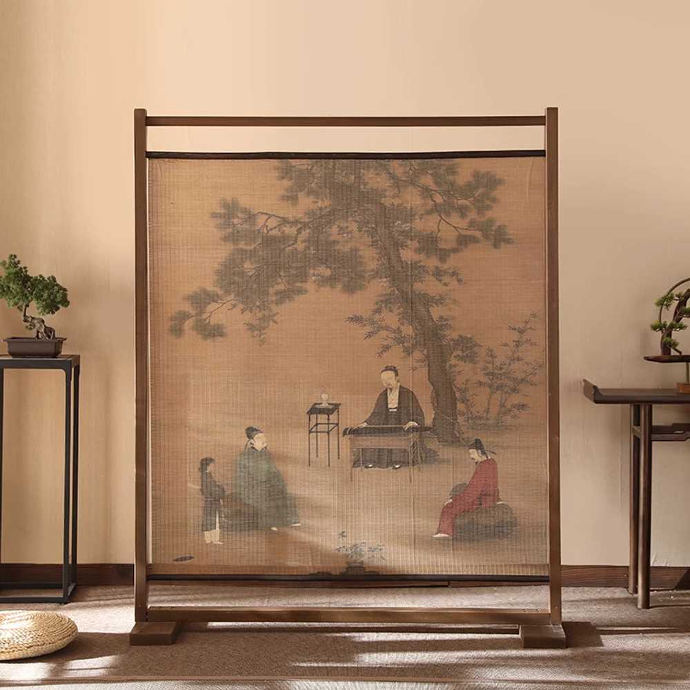 전통 찻집 파티션 한옥 감성 공간 분리 인테리어 A형 180x150cm - 상세 이미지 2