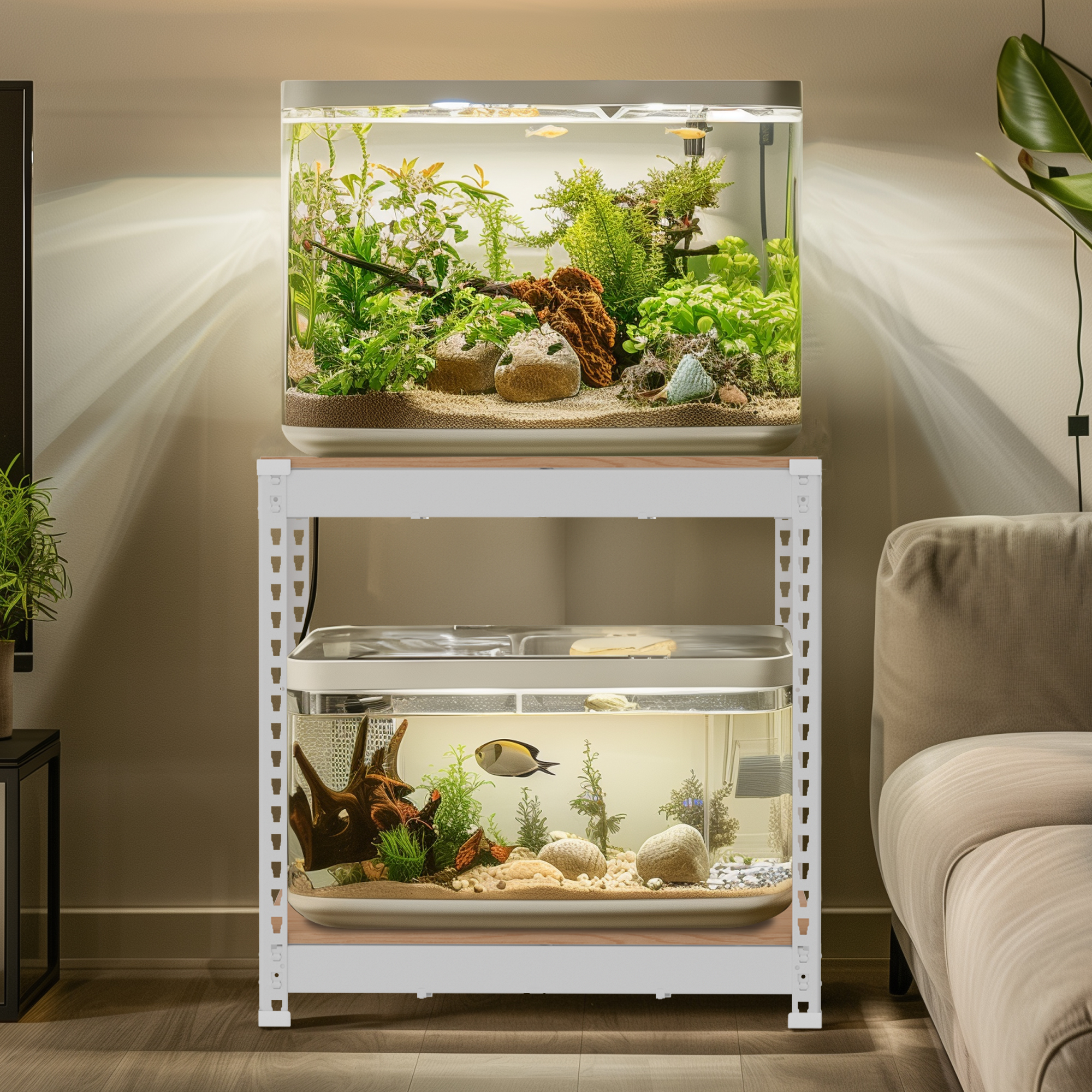 어항선반 축양장 12T 2자 광폭 어항 수조 수족관 30큐브 45큐브 300300600