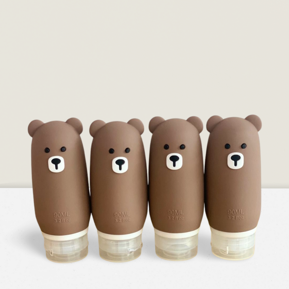 몽드네 새지않는 실리콘 여행용 공병 90ml 4p - 상세 이미지 4