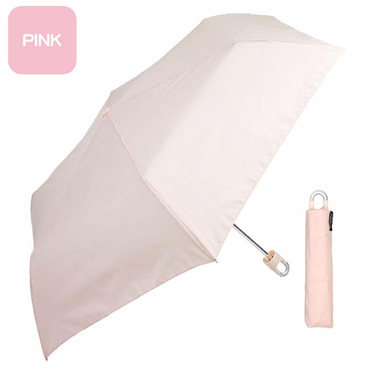 초경량 접이식 우산 카라비너 타입 파스텔 컬러 55cm 단색 휴대용 일본직수입 정품 블랙 이미지 6