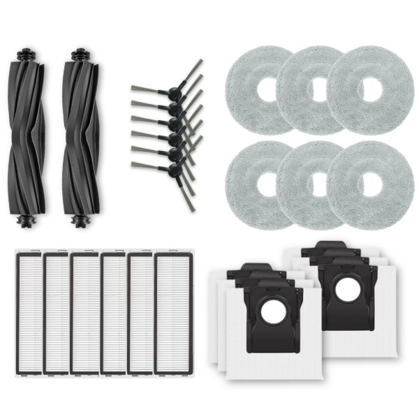 [호환] 드리미 L10s Ultra 소모품 물걸레 더스트백 필터 브러쉬 6개월 구성품