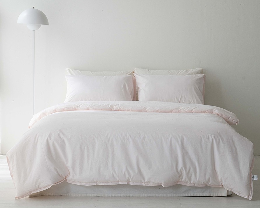 송화침장 고밀도 100수 먼지없는 호텔식 차렵이불 Q사이즈