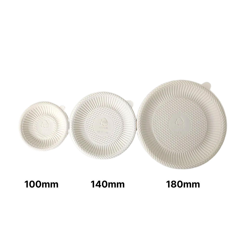친환경 일회용 전분 접시 100mm 50p - 상세 이미지 4