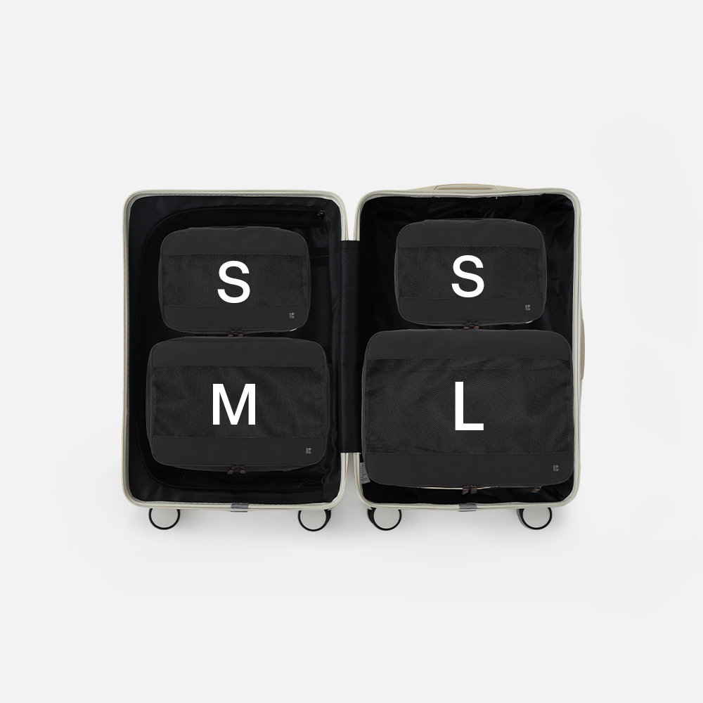 브랜든 여행 압축 파우치 라이트 S+S+M+L 이미지 3