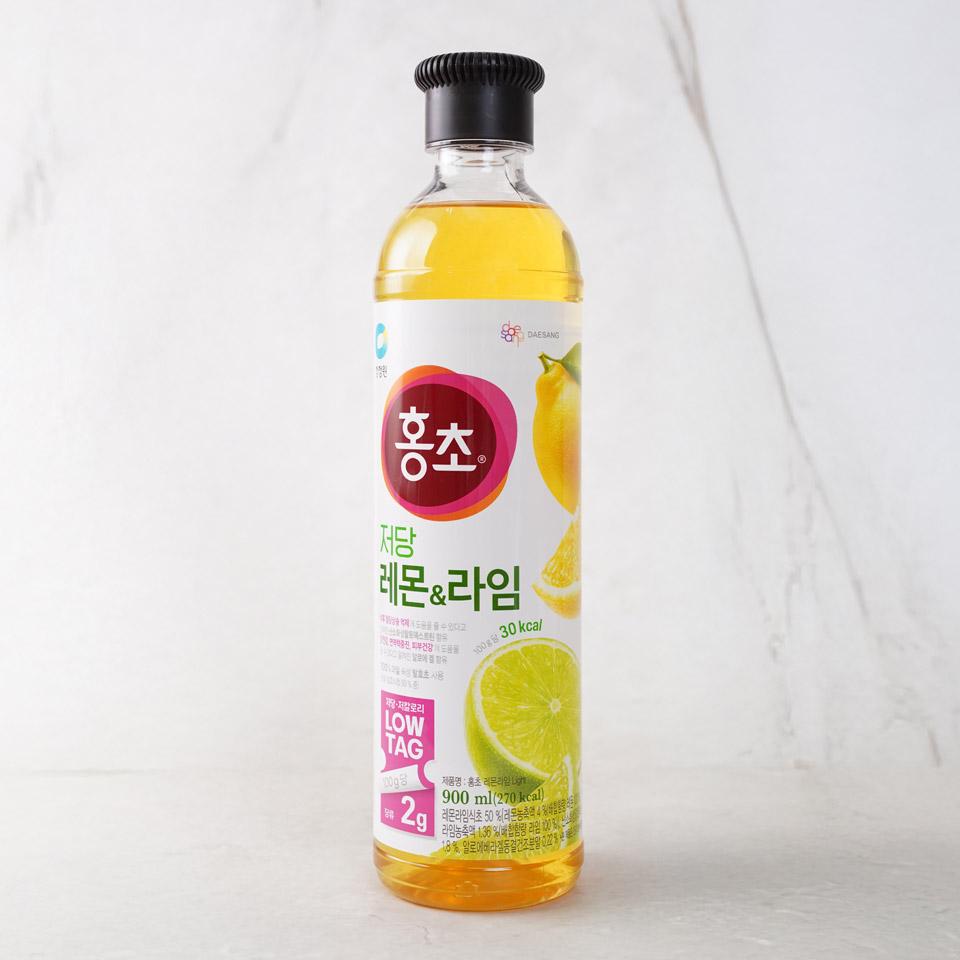 메가마트 대상 청정원 저당 홍초레몬라임 900ml - 상품 이미지