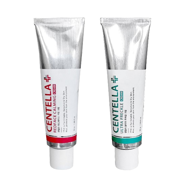 세븐틱 붉은피부 붉은기 크림 플러스 알부틴5% 초강력 화이트닝 미백크림 2종 세트