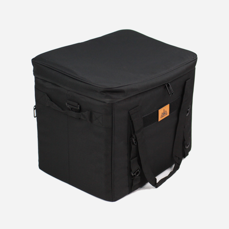 KOOLMAN 쿨맨 캠핑 보냉가방 아이스쿨러백 대용량 40L, 블랙