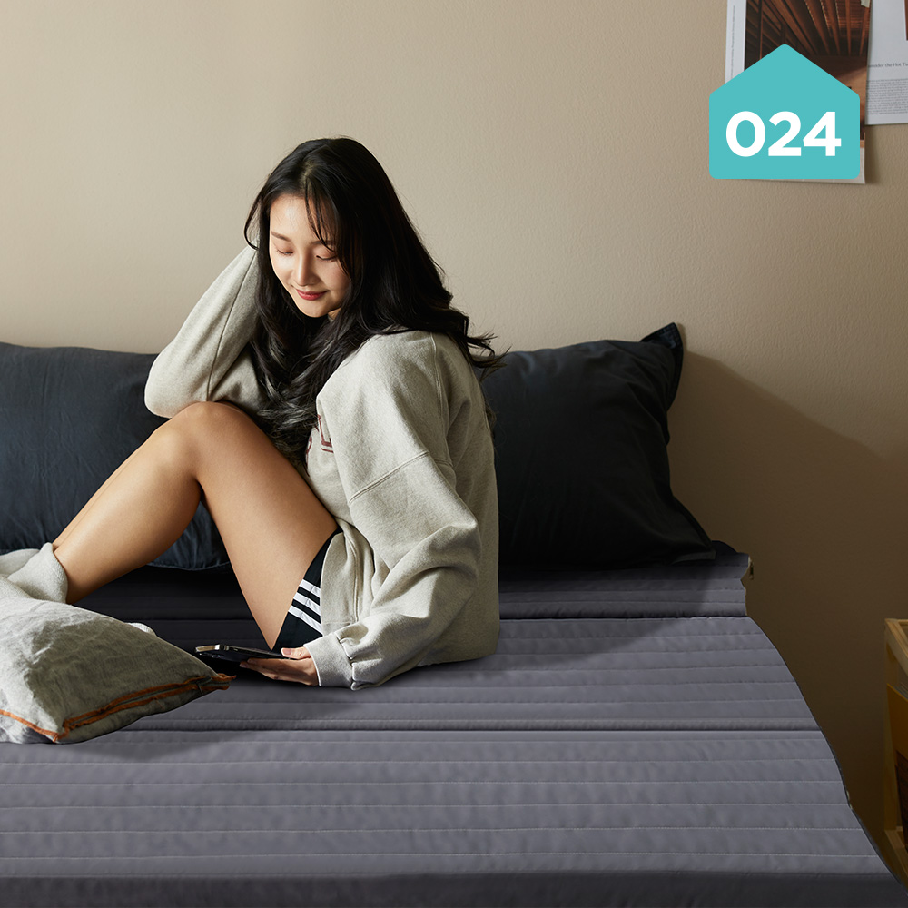 024홈 국민토퍼 3단 접이식 매트리스 적당히 단단한 12cm 퀸 - 상세 이미지 3