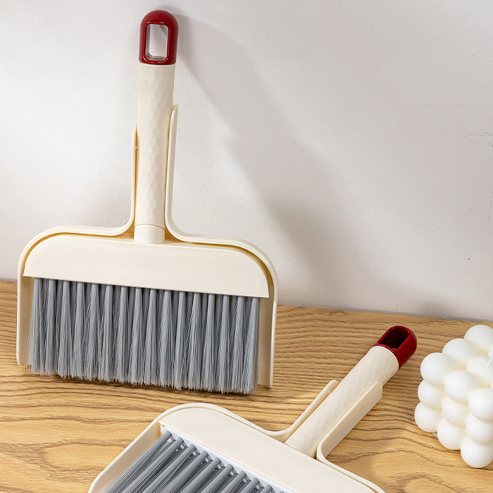 테이블 미니 핸즈 빗자루+쓰레받기, 1세트 - 상세 이미지 3