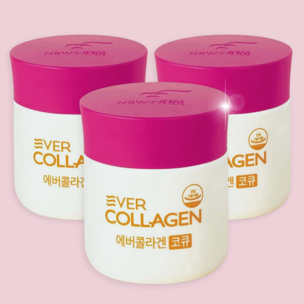 에버콜라겐 코큐 코엔자임 큐텐 저분자 피쉬 콜라겐 펩타이드 84정 x 3개 - 상품 이미지