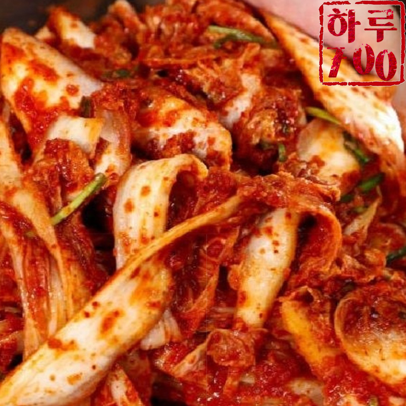갓- 담근 하루700 프리미엄 전라도 배추겉절이 2kg/3kg/5kg 국산 - 상품 이미지